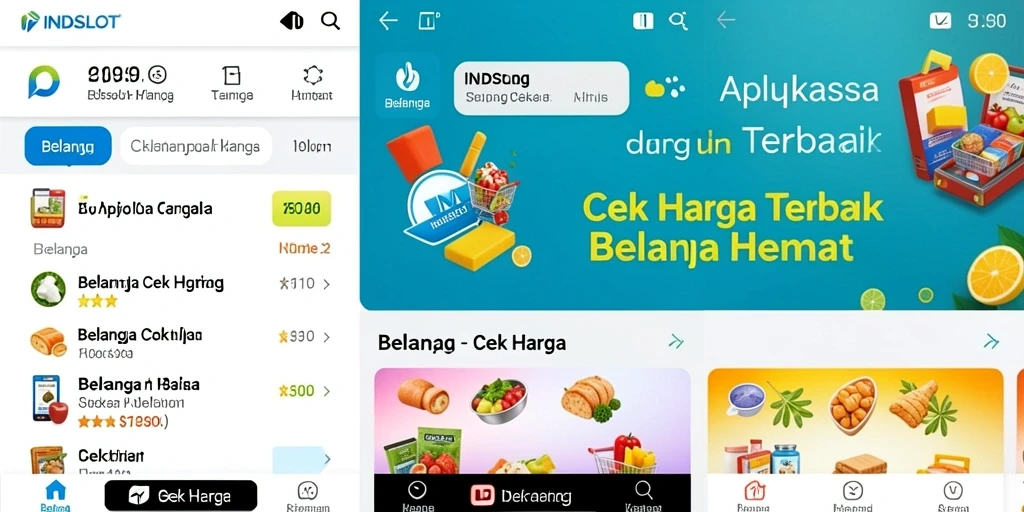 Antarmuka INDSLOT yang user-friendly untuk cek harga dengan mudah.
