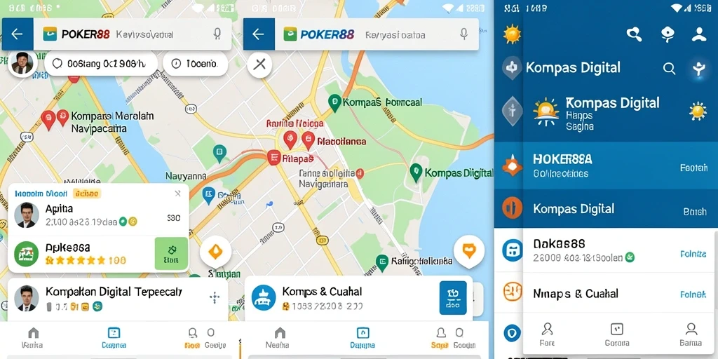 Antarmuka POKER88 yang sederhana dan mudah digunakan untuk navigasi.