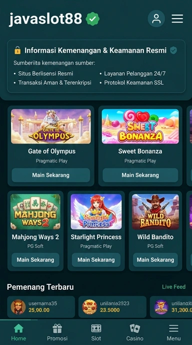 Kanal Resmi Javaslot88 untuk Pengguna Android Indonesia